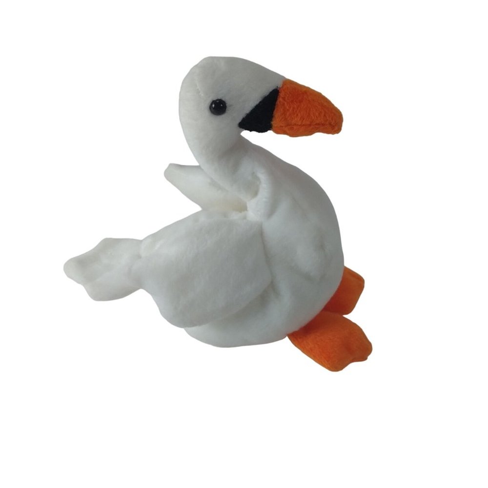 Dan Dee International Bean Bag Swan Plush 6" - Picture 3 of 7